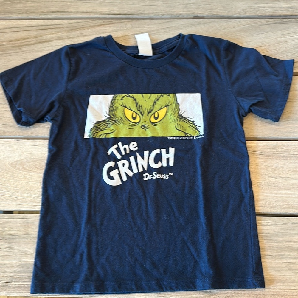 The Grinch Navy Tshirt, 5T